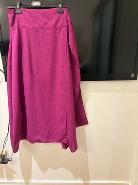 Magenta A-Line Women's Skirt - Unbranded. Fancy Spanish style skirt!!